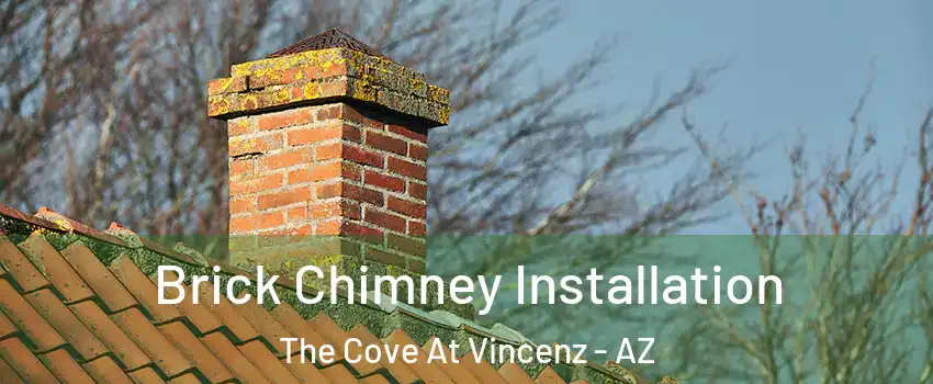 Brick Chimney Installation The Cove At Vincenz - AZ