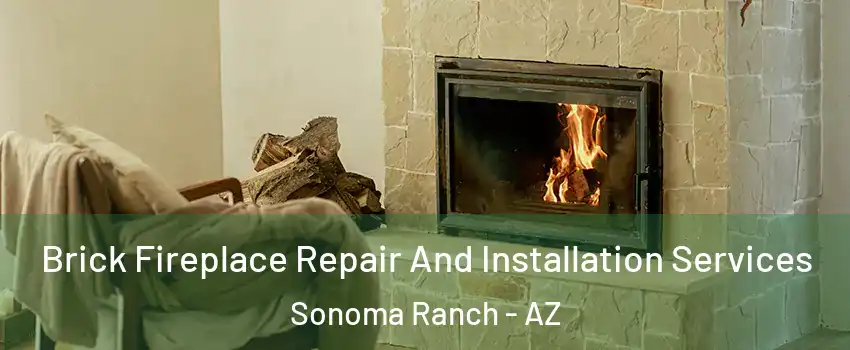 Brick Fireplace Repair And Installation Services Sonoma Ranch - AZ