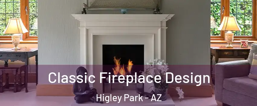 Classic Fireplace Design Higley Park - AZ