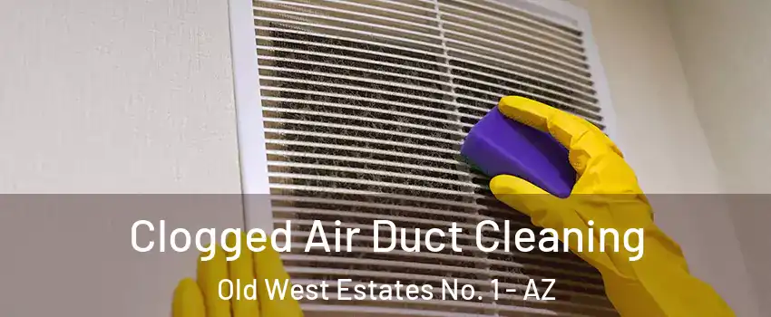 Clogged Air Duct Cleaning Old West Estates No. 1 - AZ