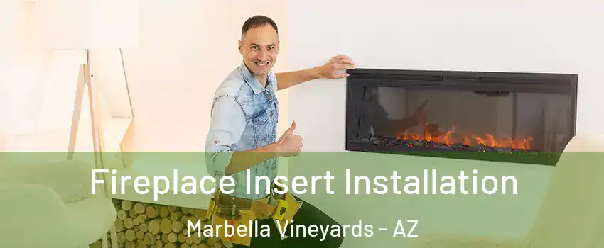 Fireplace Insert Installation Marbella Vineyards - AZ