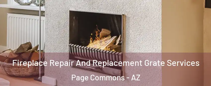 Fireplace Repair And Replacement Grate Services Page Commons - AZ