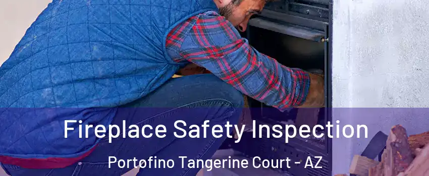 Fireplace Safety Inspection Portofino Tangerine Court - AZ