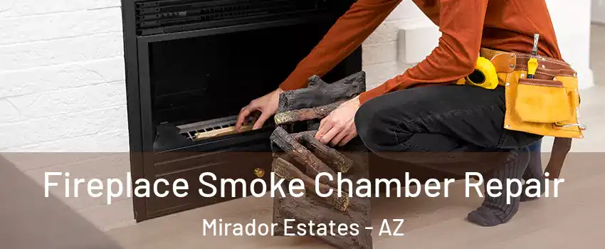 Fireplace Smoke Chamber Repair Mirador Estates - AZ