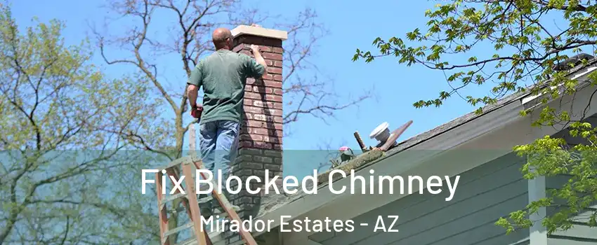 Fix Blocked Chimney Mirador Estates - AZ