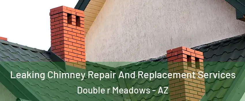 Leaking Chimney Repair And Replacement Services Double r Meadows - AZ