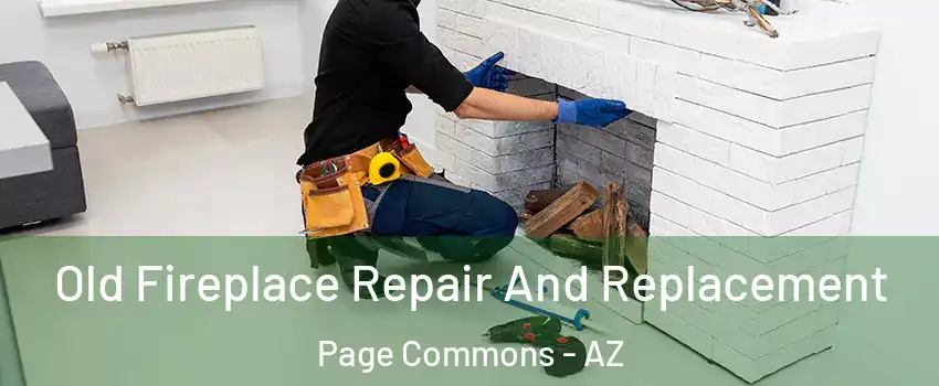 Old Fireplace Repair And Replacement Page Commons - AZ