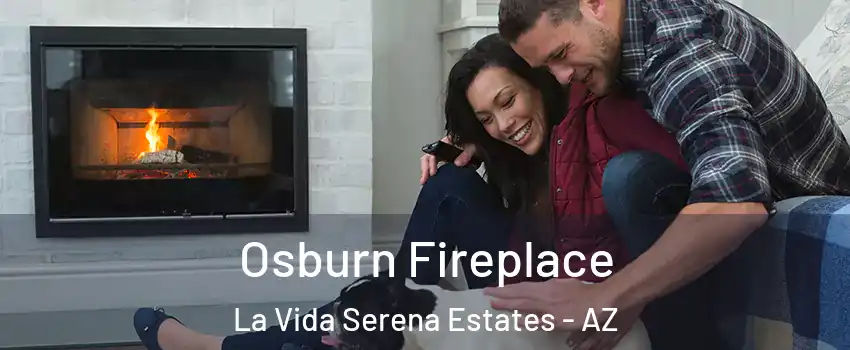 Osburn Fireplace La Vida Serena Estates - AZ