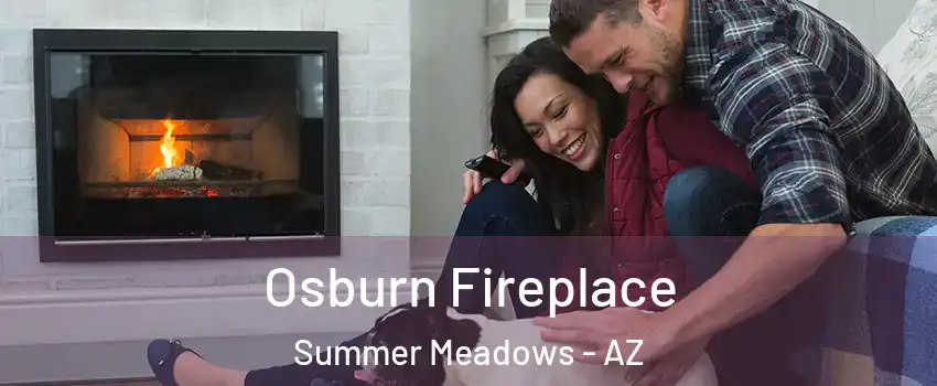 Osburn Fireplace Summer Meadows - AZ